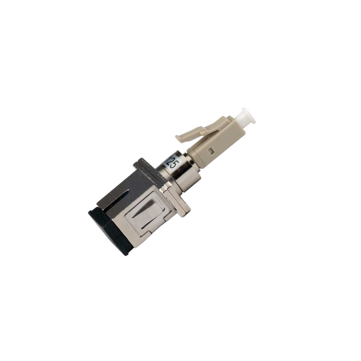Multimode LC Male to SC Female Fiber Optic Adapter